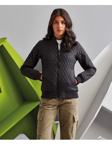 278-TS26F-Veste bomber matelassée femme